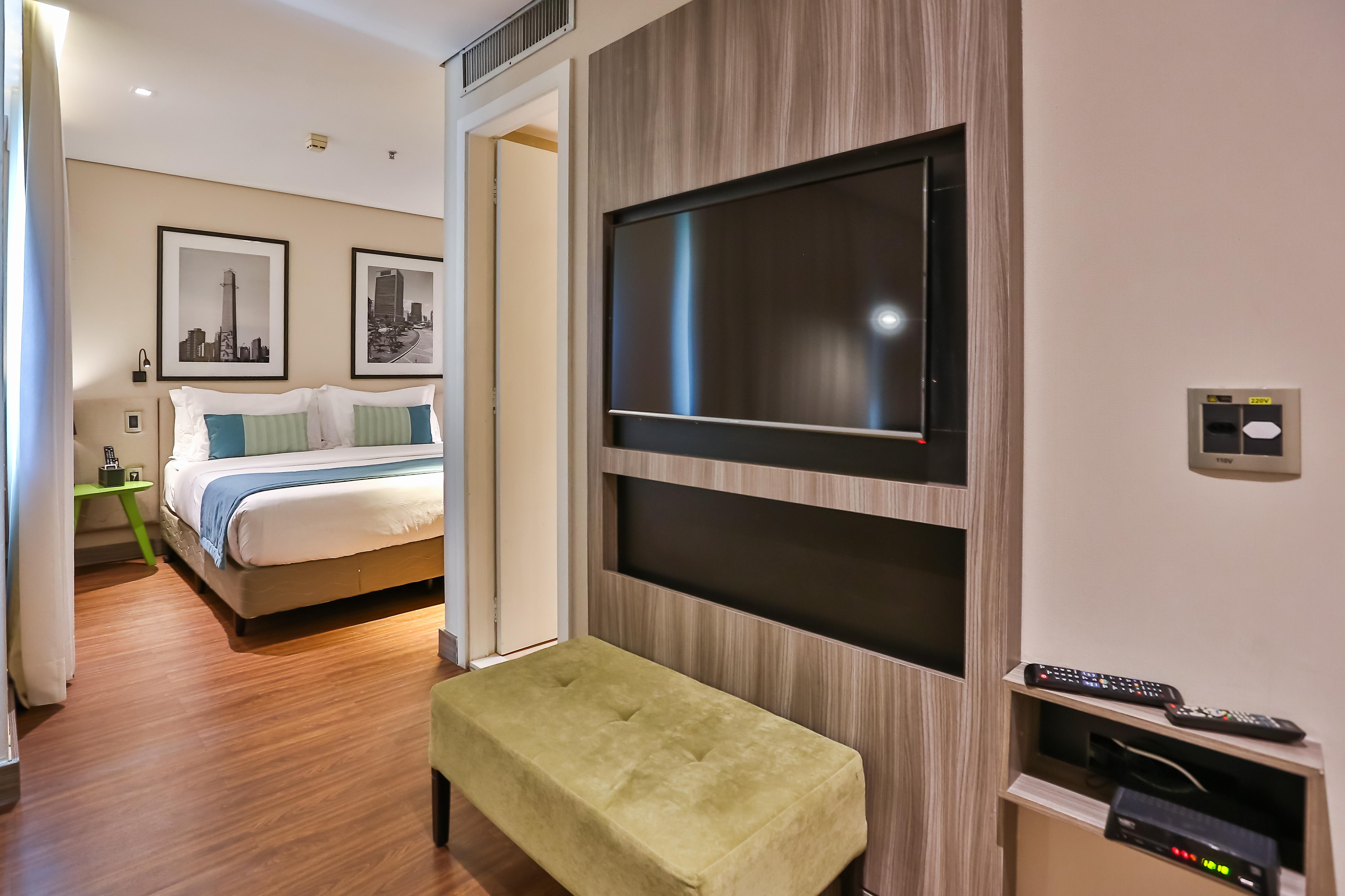 Radisson Vila Olimpia São Paulo Eksteriør billede A room at the hotel