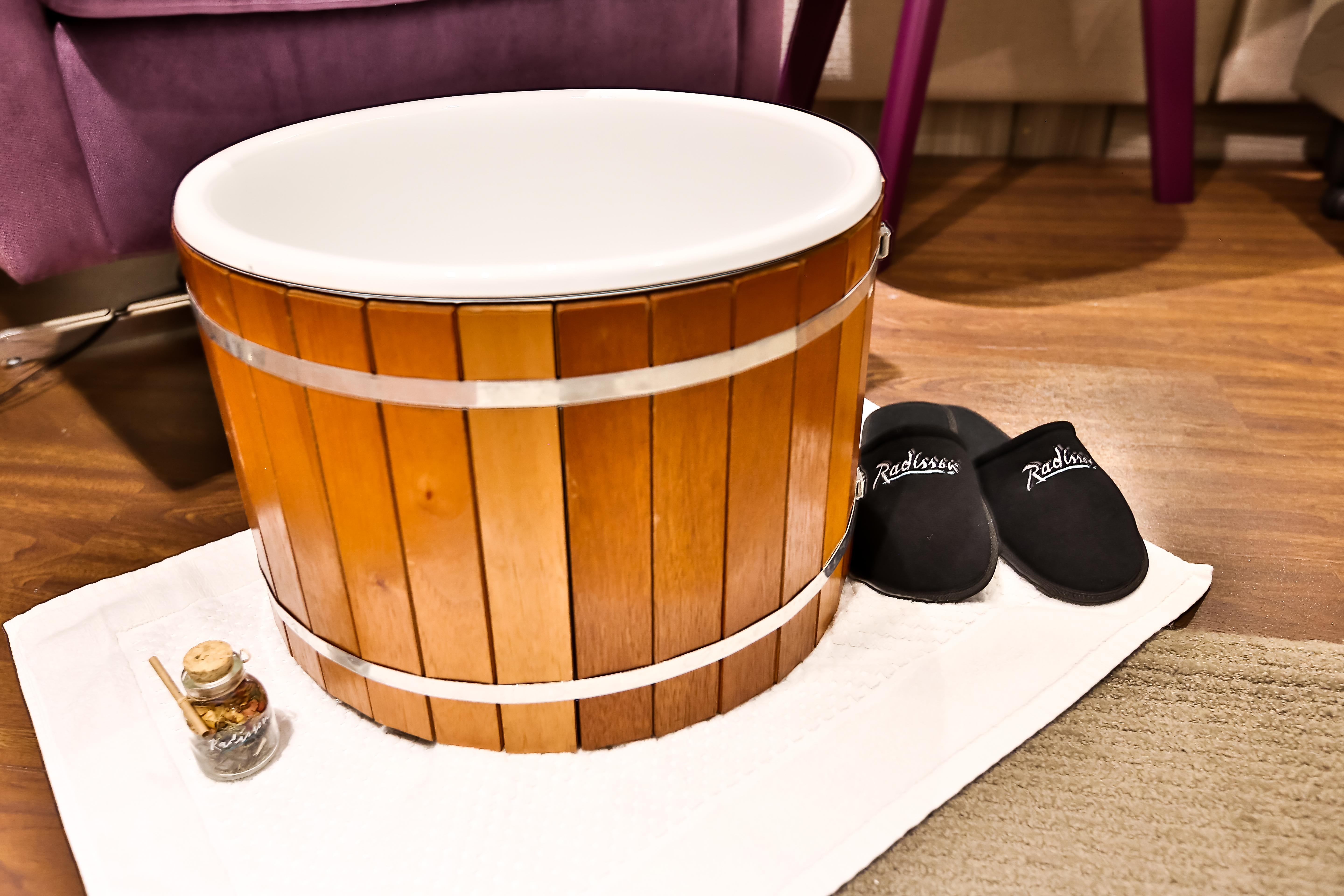 Radisson Vila Olimpia São Paulo Eksteriør billede A foot bath